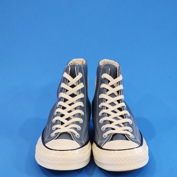 Converse Chuck 70 Hi Deep Waters/Egret/Black Canvas Unisex Sneakers A00752C NWT - Picture 6 of 6
